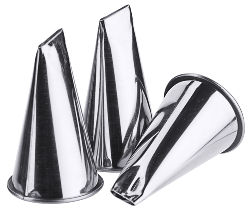 Tylka cukiernicza gładka, stal nierdzewna 18/10, 8,5x10x40 mm | CONTACTO, 757/085