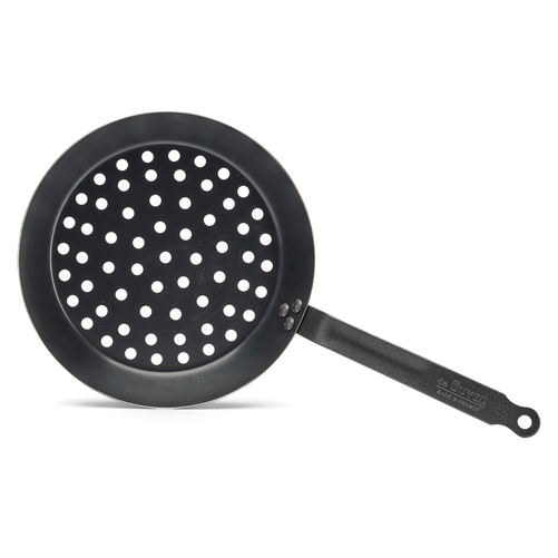 Patelnia perforowana do warzyw, o średnicy 280 mm | DE BUYER, D-5490-28