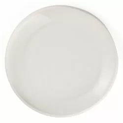 Talerz płytki gourmet 250 mm, w kolorze kości słoniowej | VERLO, Eter Cloud