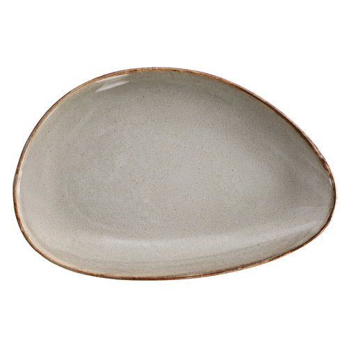 Talerz płytki, o nieregularnym kształcie, 200x130 mm | VERLO, Samto Wikle