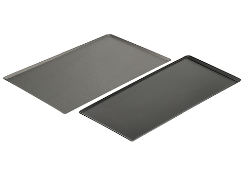 Aluminiowa blacha non-stick z ukośnymi krawędziami GN 1/1 | DE BUYER, D-8161-53