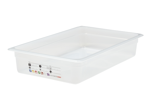 Pojemnik GN 1/1 100 mm z polipropylenu | CAMBRO, Safe Trak