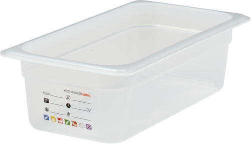Pojemnik GN 1/3 100 mm z polipropylenu | CAMBRO, Safe Trak