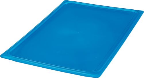 Pokrywka do pojemników GN 1/1 z polipropylenu, niebieska | CAMBRO, Safe Trak