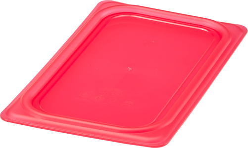 Pokrywka do pojemników GN 1/4 z polipropylenu, czerwona | CAMBRO, Safe Trak