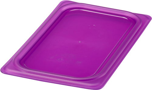Pokrywka do pojemników GN 1/4 z polipropylenu, fioletowa | CAMBRO, Safe Trak