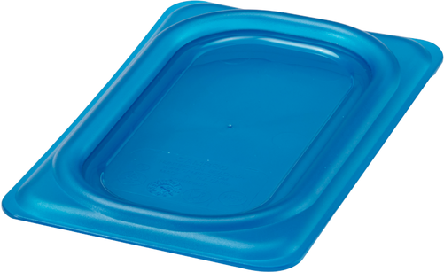Pokrywka do pojemników GN 1/9 z polipropylenu, niebieska | CAMBRO, Safe Trak