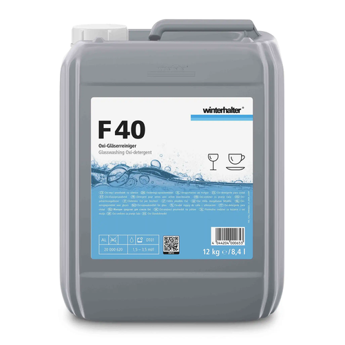 Płyn myjący do szkła bezzapachowa czystość 12 kg | WINTERHALTER, F 40