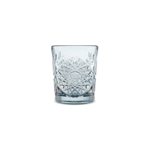 Szklanka niska, niebieska 0,355 l, 90x105 mm | LIBBEY, Hobstar