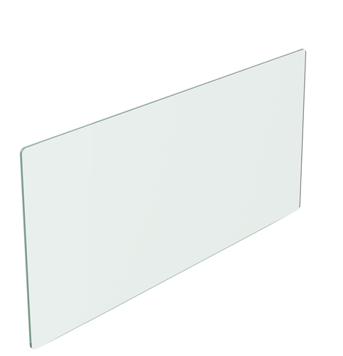 Panel szklany frontowy, 2x GN 1/1, 675x395 mm | ASBER, FCG-211