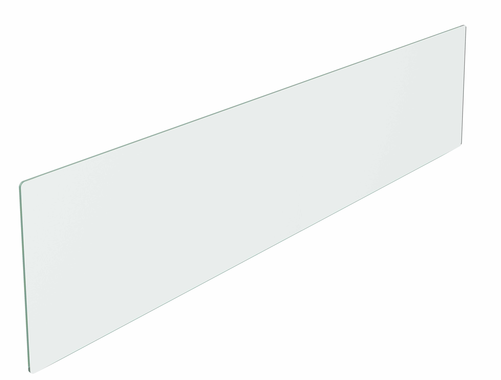 Panel szklany frontowy, 4x GN 1/1, 1325x395 mm | ASBER, FCG-411