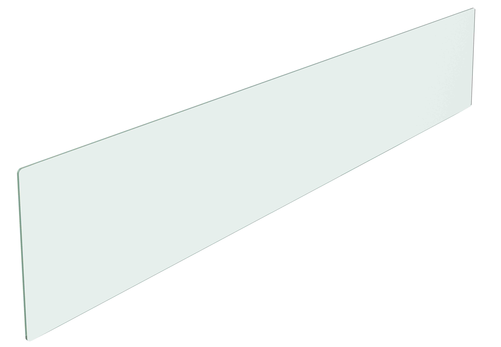 Panel szklany frontowy, 5x GN 1/1, 1650x395 mm | ASBER, FCG-511