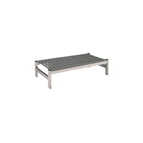 Podest aluminiowo-polipropylenowy, 1085x500x250 mm | ASBER, BA-1050-G