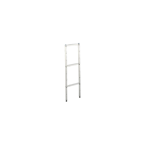 Podpora aluminiowa do regału modułowego, 3-poziomowa, 1300x400 mm | ASBER, PB-43-G