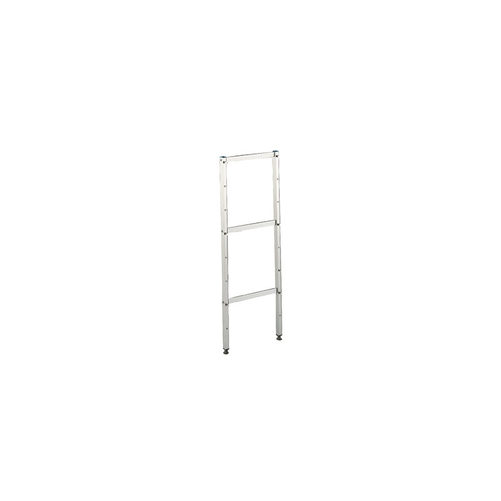 Podpora aluminiowa do regału modułowego, 3-poziomowa, 1300x500 mm | ASBER, PB-53-G