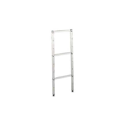 Podpora aluminiowa do regału modułowego, 3-poziomowa, 1300x600 mm | ASBER, PB-63-G