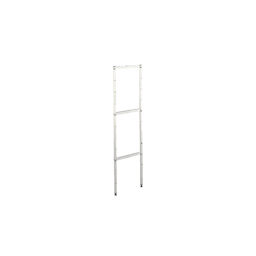 Podpora aluminiowa do regału modułowego, 3-poziomowa, 1750x400 mm | ASBER, P-43-G