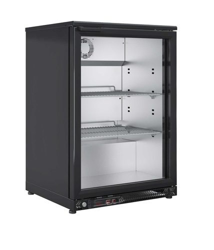 Szafa chłodnicza, 1-drzwiowa, 142 l, 0,142 kW, 625x565x900 mm | ASBER, ERMA-150