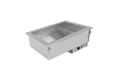 Wanna bemarowa powietrzna jednokomorowa, 3x GN 1/1, 1,8 kW, 1115x610x364 mm | ASBER, DDBM-311
