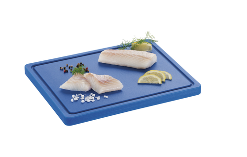 Deska do krojenia HACCP 325x265 mm, niebieski | BARTSCHER, B-R