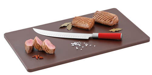 Deska do krojenia HACCP 530x320 mm, brązowy | BARTSCHER, A120547