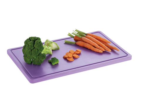 Deska do krojenia HACCP 530x325 mm, fioletowy | BARTSCHER, LI-R