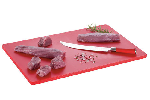 Deska do krojenia HACCP 600x400 mm, czerwony | BARTSCHER, A120521