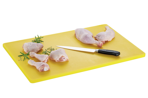 Deska do krojenia HACCP 600x400 mm, żółty | BARTSCHER, GE