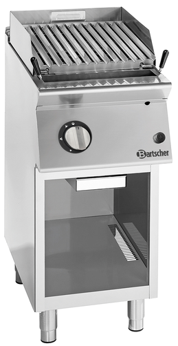 Lawa grill gazowy, 15 kW, 400x900x900 mm | BARTSCHER, Seria 900