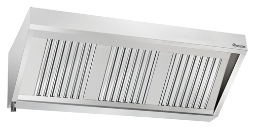 Okap przyścienny z silnikiem 0,202 kW, 1600x700x450 mm | BARTSCHER, 700
