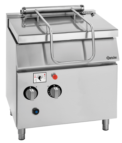 Patelnia uchylna elektryczna, 80 l, 15,3 kW, 400 V, 800x900x900 mm | BARTSCHER, Seria 900