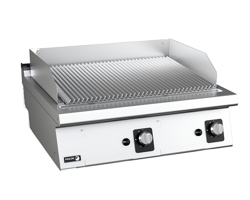 Grill gazowy (G20 - gaz ziemny) z rusztem ze stali nierdzewnej, nastawny, 22 kW, 800x930x850 mm | FAGOR, B-G910 I