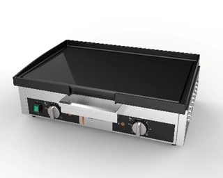Płyta grillowa elektryczna, gładka, nastawna, 2,8 kW | CATERINA, 747615