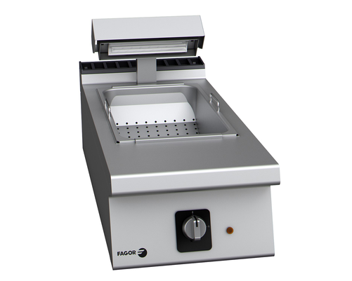 Podgrzewacz do frytek elektryczny 1-komorowy, GN 1/1, 1 kW, 400x930x290 mm | FAGOR, MF-E905