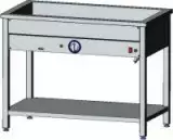 Bemar elektryczny 1-komorowy, 1100x600x850 mm z półką, 2,4 kW | EGAZ, BE-3W