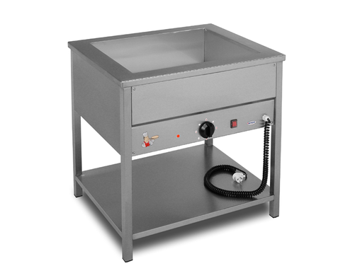 Bemar elektryczny 1-komorowy, 800x600x850 mm z półką, 1,6 kW | EGAZ, BE-2W