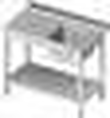 Stół ze zlewem jednokomorowym z prawej strony z półką, 1000x600x850 mm | STALGAST, 980696100