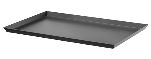 Blacha do pizzy prostokątna ze stali węglowej 600x400x25 mm | HENDI, 427835