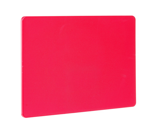 Deska do krojenia HACCP 450x300x10 mm, czerwona | HENDI, 827017