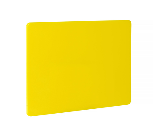 Deska do krojenia HACCP 450x300x10 mm, żółta | HENDI, 827055