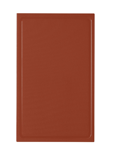 Deska do krojenia HACCP GN 1/1 20 mm z rowkiem, brązowa | HENDI, 827222