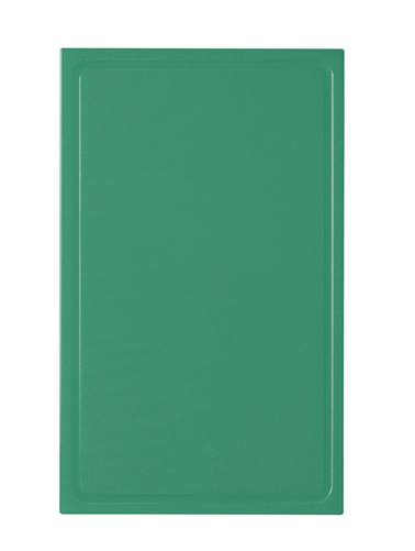 Deska do krojenia HACCP GN 1/1 20 mm z rowkiem, zielona | HENDI, 827239