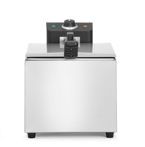 Frytownica elektryczna jednokomorowa GN 1/2, 8 l, 3,5 kW | HENDI, Budget Line