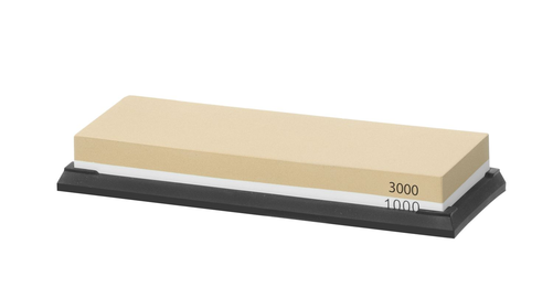 Kamień do ostrzenia dwustronny 1000/3000, 234x95x41 mm | HENDI, 820704