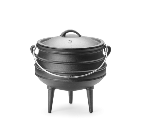 Kociołek żeliwny ⌀245x280 mm, 6 l | HENDI, 629291