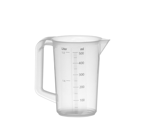 Miarka z polipropylenu, 0,5 l | HENDI, Profi Line