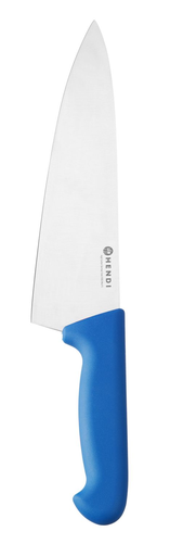 Nóż szefa kuchni HACCP, ostrze 250 mm, niebieski | HENDI, Profi Line