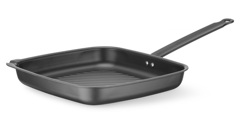 Patelnia do grillowania kwadratowa, 480x282x80 mm | HENDI, 627983
