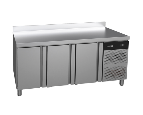 Stół mroźniczy ze zlewem, 3-drzwiowy, GN 1/1, 428 l, 0,326 kW, 1792x700x850 mm | FAGOR, CCN-3G/S