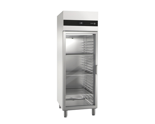 Szafa chłodnicza, 1-drzwiowa, ze stali nierdzewnej, drzwi przeszklone, 543 l, 0,793 kW, 653x842x2040 mm | FAGOR, CUPT-11G GD